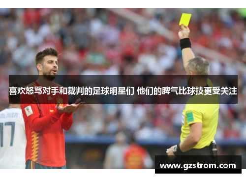 喜欢怒骂对手和裁判的足球明星们 他们的脾气比球技更受关注