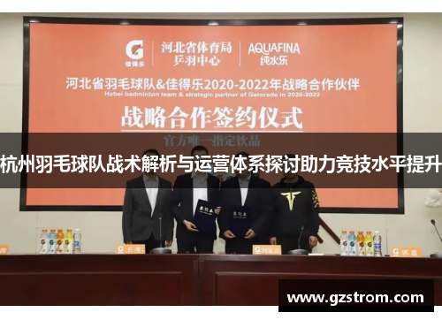 杭州羽毛球队战术解析与运营体系探讨助力竞技水平提升